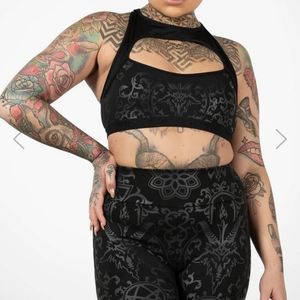 Killstar Searchlight Sports Bra Medium